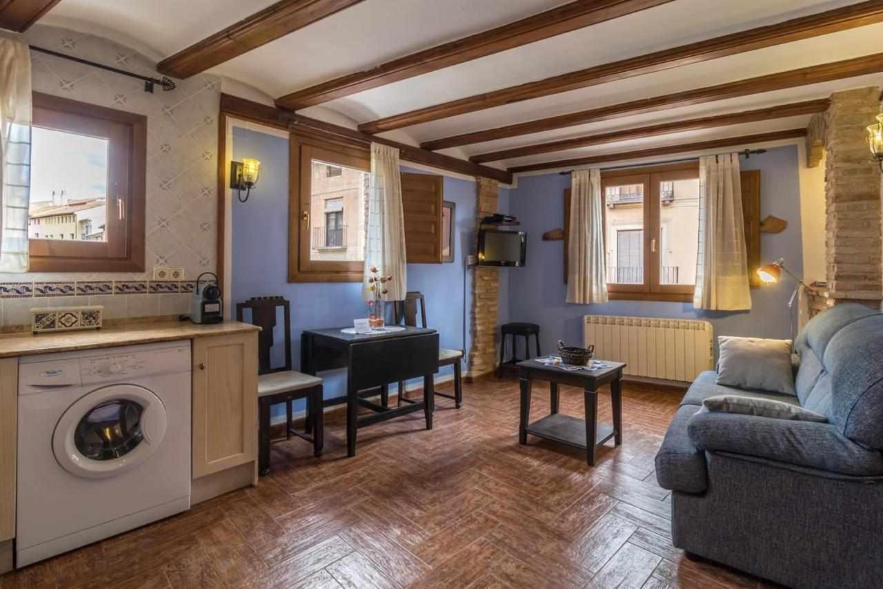 Hotel Apartamentos Melihah Daroca Exteriör bild