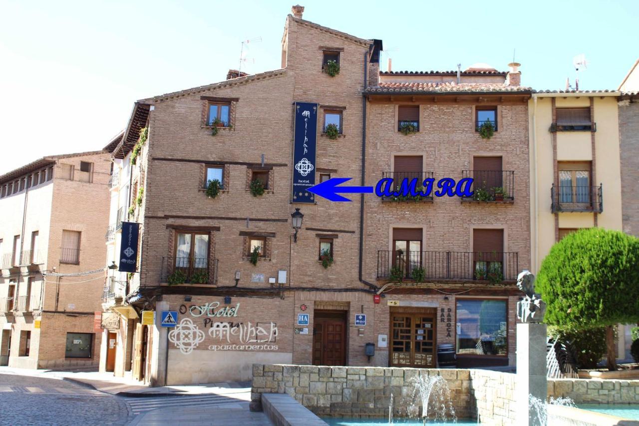 Hotel Apartamentos Melihah Daroca Exteriör bild