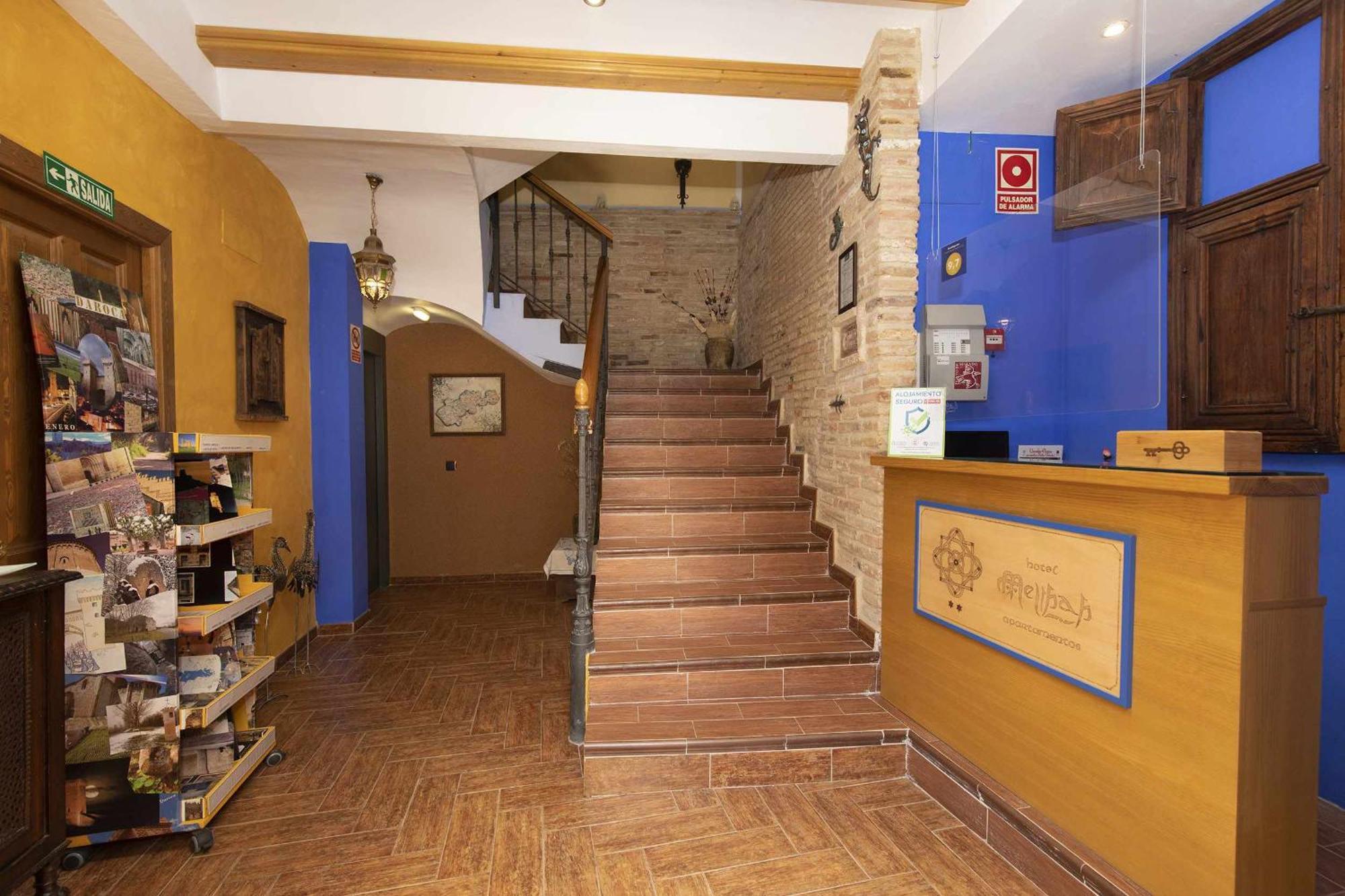 Hotel Apartamentos Melihah Daroca Exteriör bild