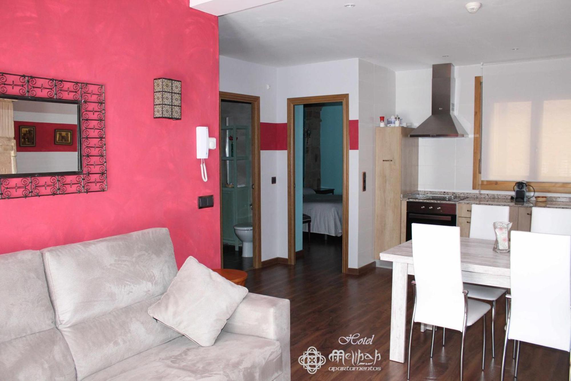 Hotel Apartamentos Melihah Daroca Rum bild